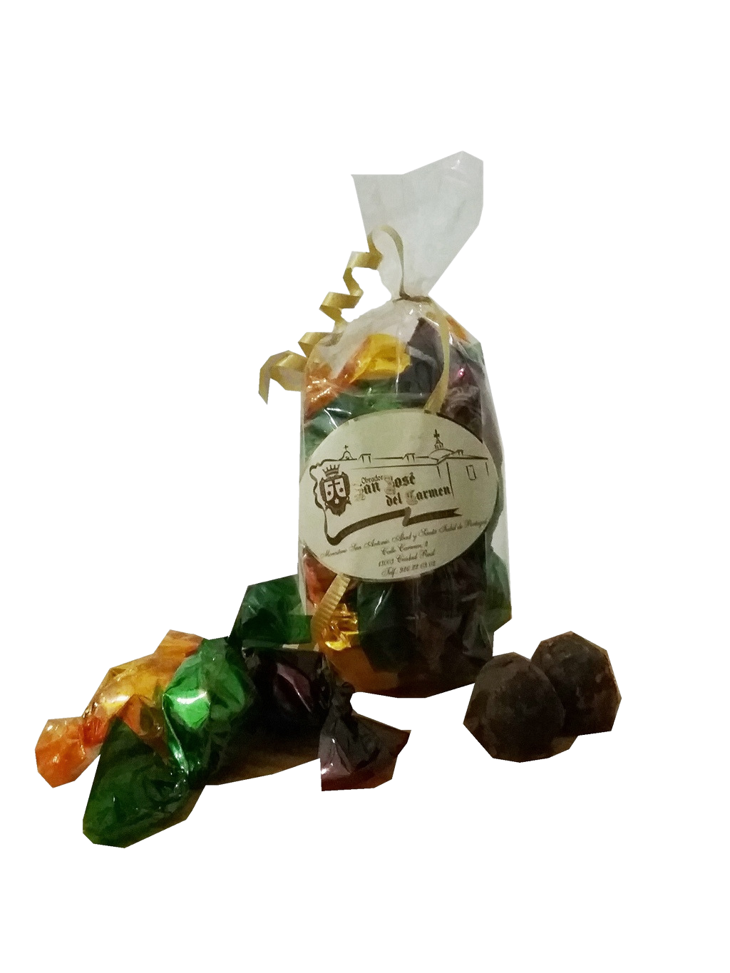 cereza MARRASQUINO CON CHOCOLATE dulces de las carmelitas de ciudad real