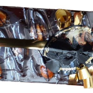 turron de chocolate con almendras garrapiñadas dulces carmelitas de ciudad real